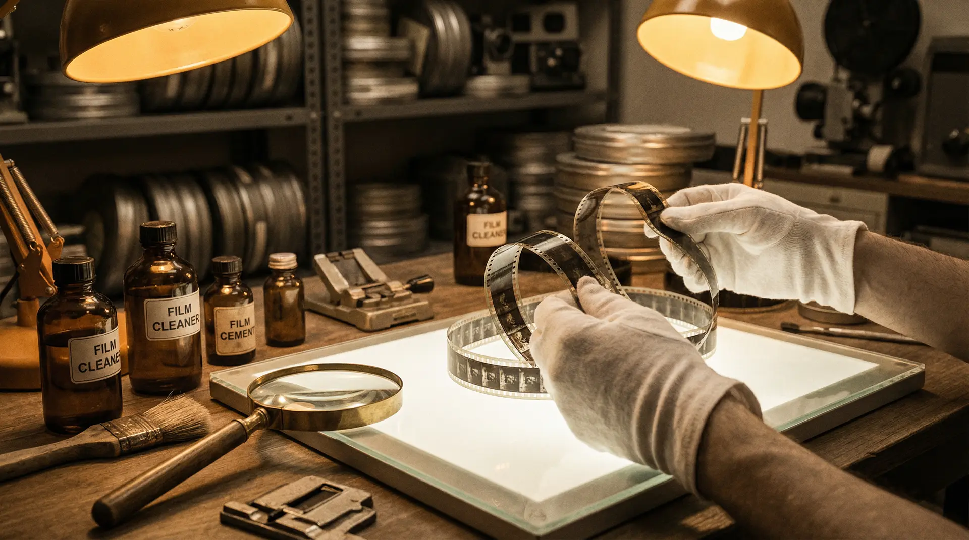 修复师手记 - 经典 玩偶姐姐 胶片修复工作台